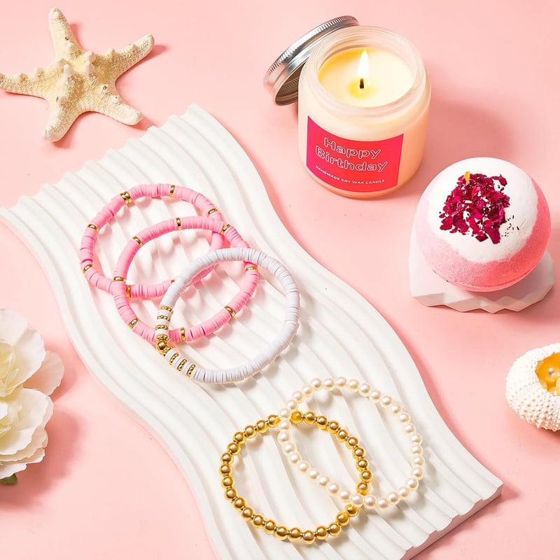 Geburtstagsgeschenkset für Frauen mit Coquette Bow Design