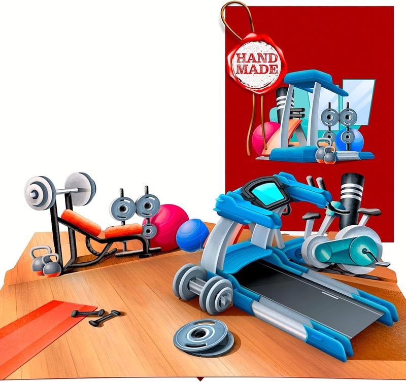 Geschenkkarte für Sportler – 3D Fitness Gutschein für Bodybuilding