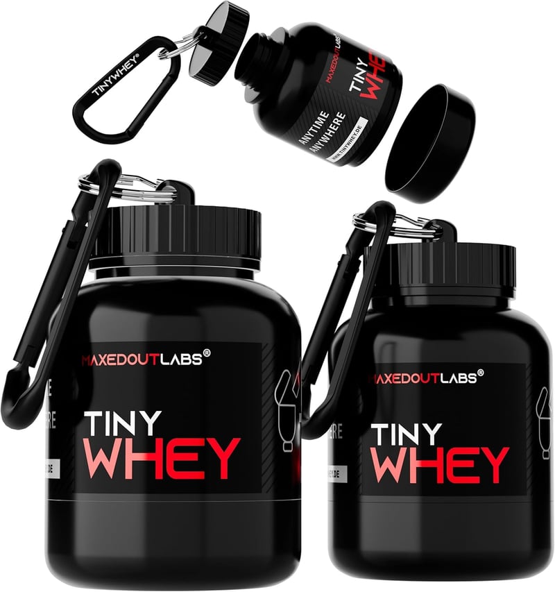 Protein Pulver Portionierer mit Schlüsselanhänger für Männer