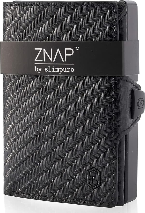 ZNAP® Slim Wallet Herren Geldbörse mit RFID-Schutz