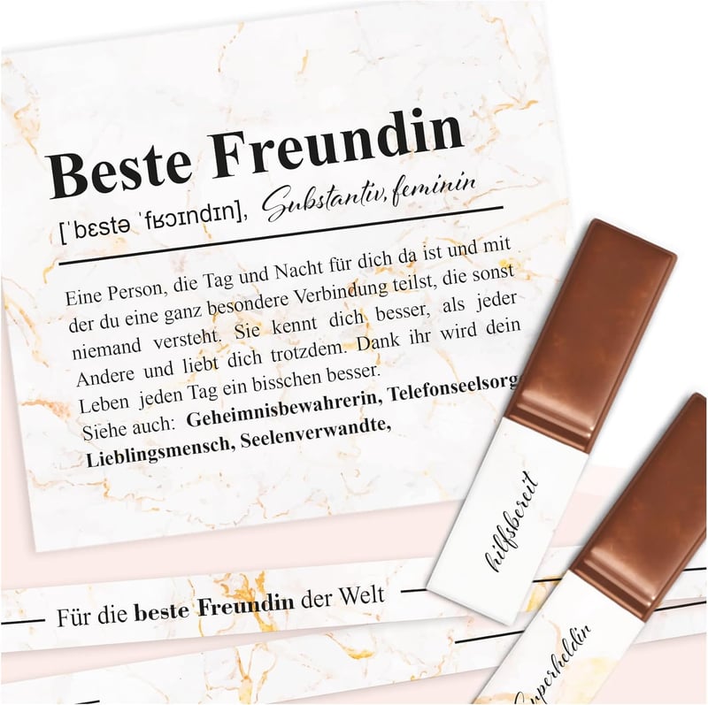 Aufkleber Set für Merci Schokolade 250g Box – Persönliches Dankeschön