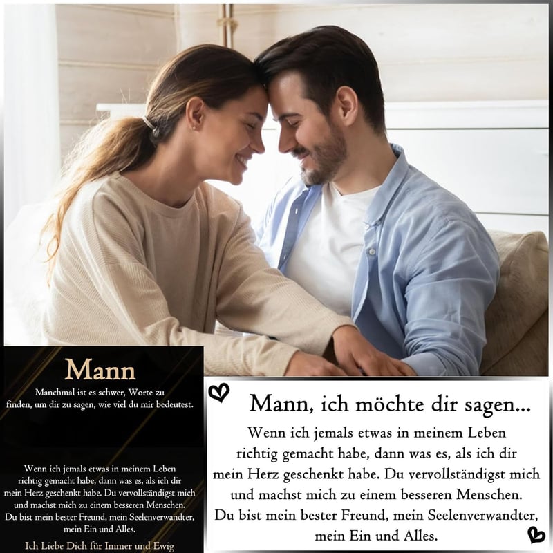 Edelstahl Halskette für Männer – Liebesgeschenk zum Geburtstag oder Jahrestag