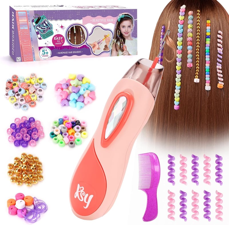 Haarschmuck für Mädchen - DIY Haarperlen Set ab 6 Jahren