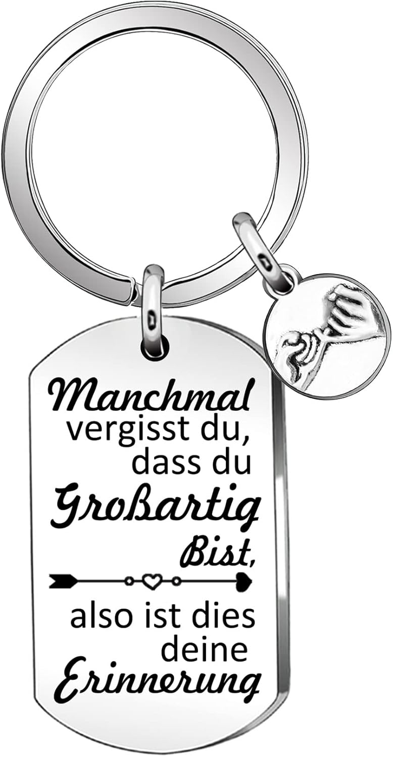 Inspirierendes Schlüsselband für Frauen – Erinnerung 