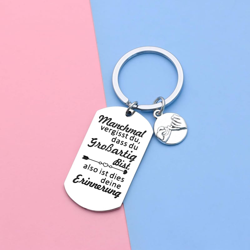 Inspirierendes Schlüsselband für Frauen – Erinnerung 