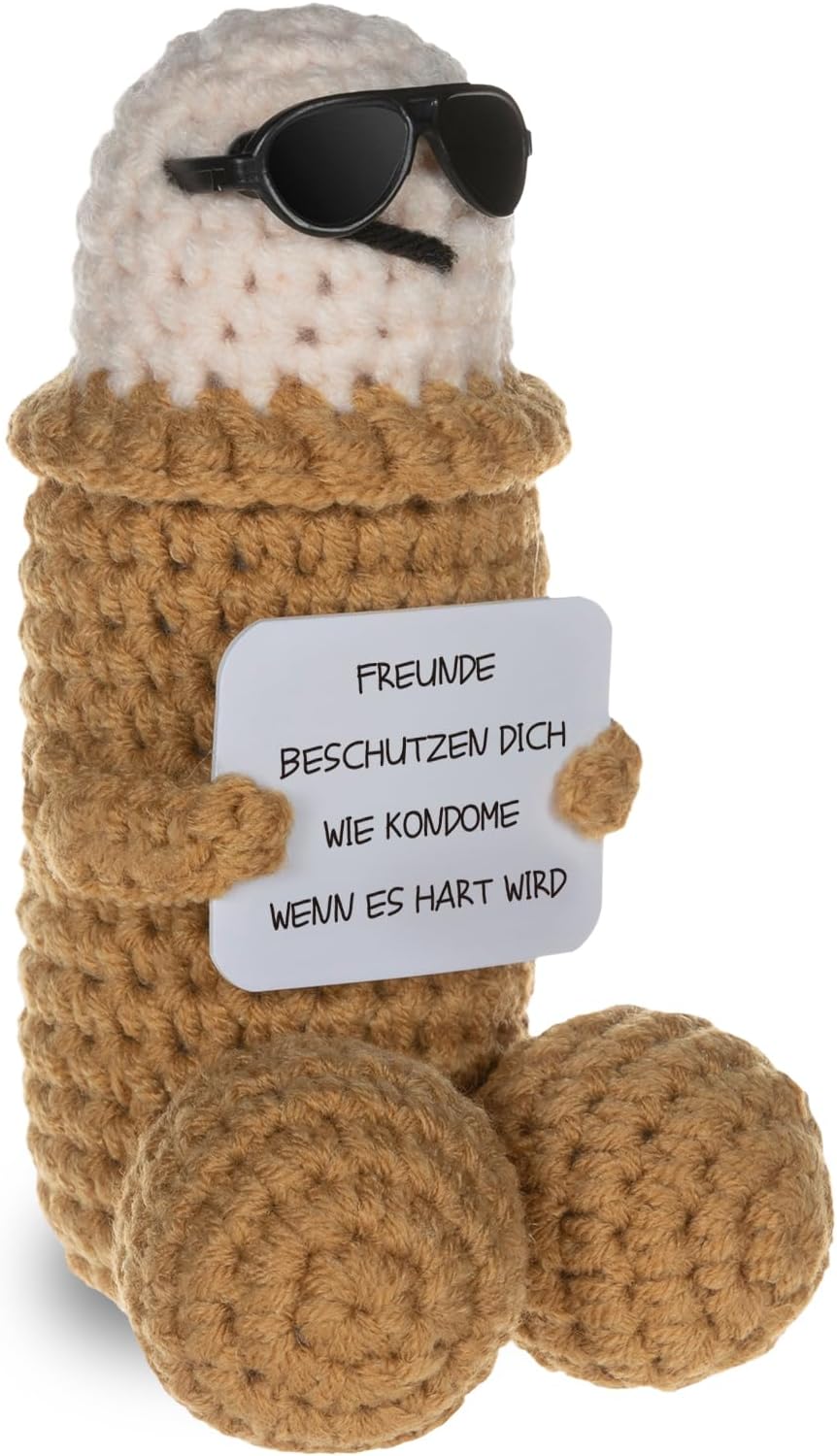 Lustiges Anti-Stress Geschenk für die beste Freundin - Positive Kartoffel