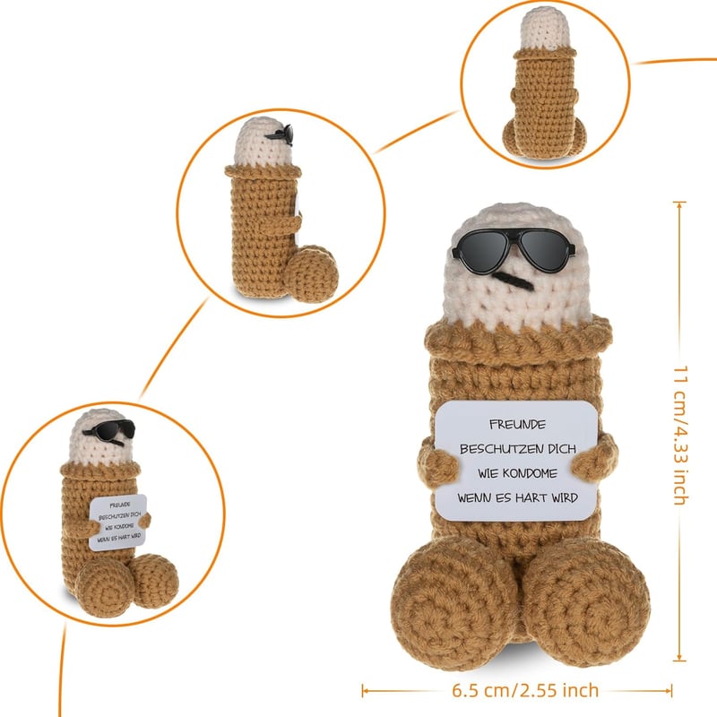 Lustiges Anti-Stress Geschenk für die beste Freundin - Positive Kartoffel