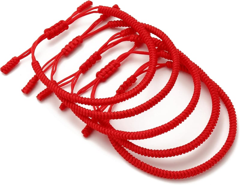 Tibetische Glücksarmbänder - Handgemachte, anpassbare Armbänder für Paare