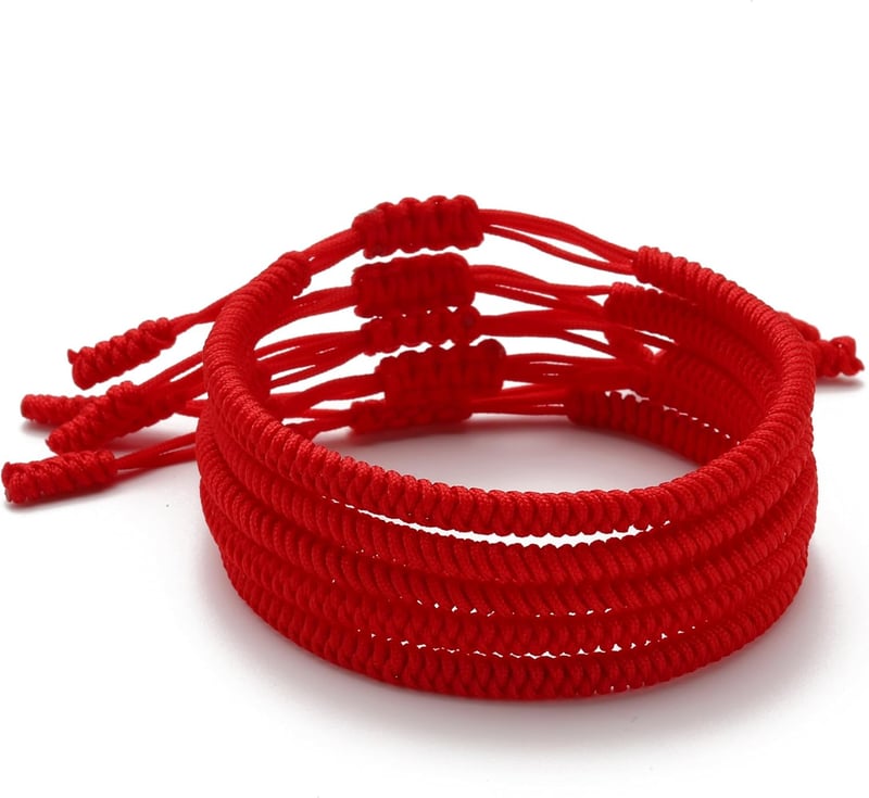 Tibetische Glücksarmbänder - Handgemachte, anpassbare Armbänder für Paare