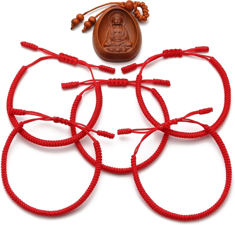 Tibetische Glücksarmbänder - Handgemachte, anpassbare Armbänder für Paare