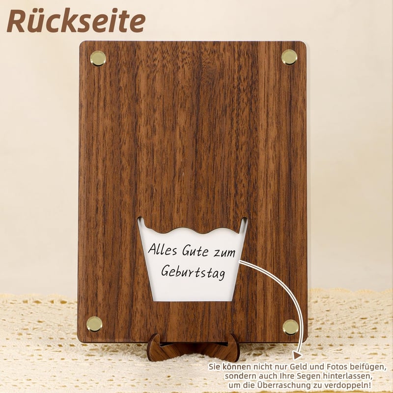 Witzige Geldgeschenkverpackung zum 25. Geburtstag für Frauen und Männer
