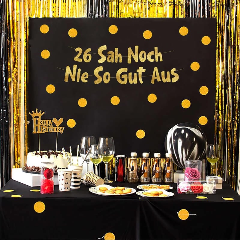 Lustiges Banner zum 26. Geburtstag – Partyzubehör