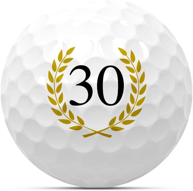 Golfbälle im 3er Set für Geburtstagsgeschenke