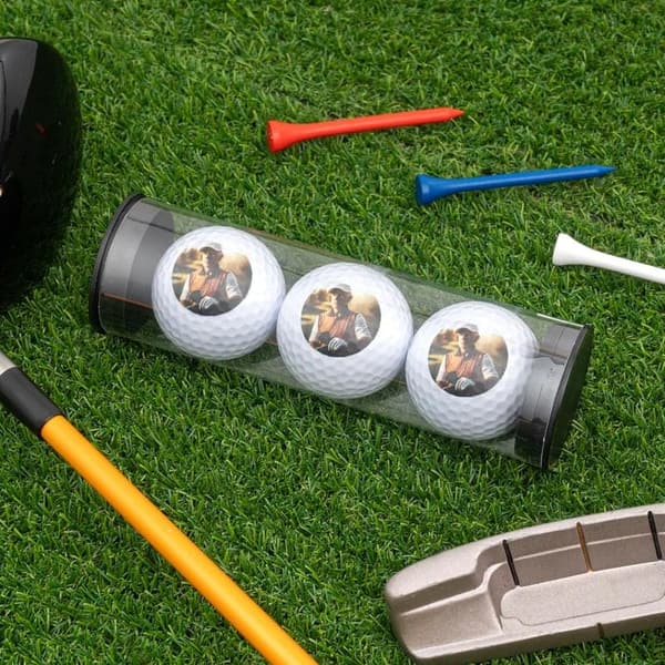 Personalisierte Golfbälle mit Gravur - Originelles Geschenk für Väter