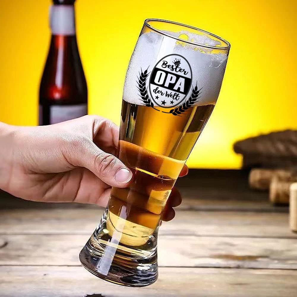 Bierglas für Opa mit Spruch 