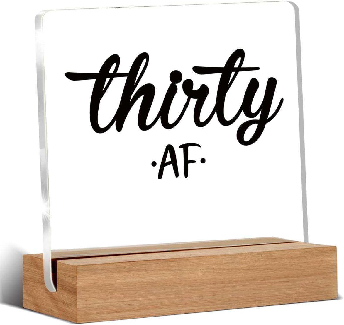 30. Geburtstag Geschenke für Paare – Dirty 30 Schreibtischschilder