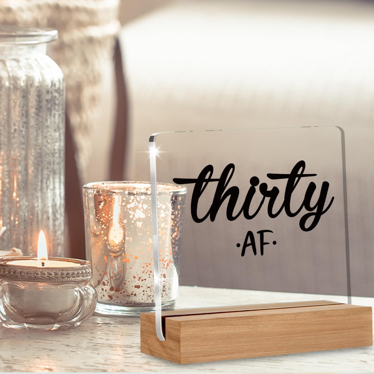 30. Geburtstag Geschenke für Paare – Dirty 30 Schreibtischschilder