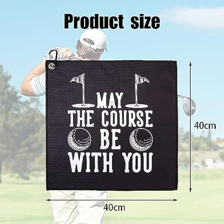 Lustiges Golf Handtuch für Herren – perfektes Geschenk für Golfer