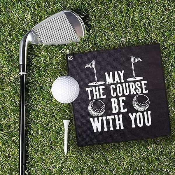 Lustiges Golf Handtuch für Herren – perfektes Geschenk für Golfer
