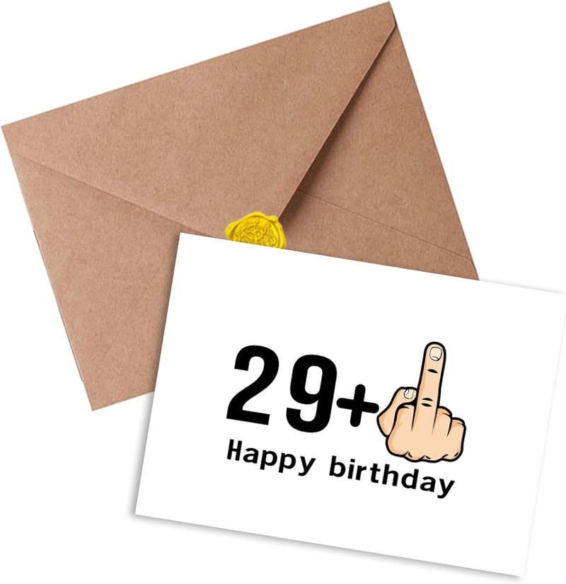 30. Geburtstag Karte - Lustige Glückwunschkarte nachhaltig für Paare
