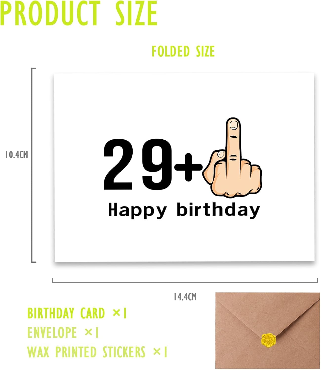 30. Geburtstag Karte - Lustige Glückwunschkarte nachhaltig für Paare