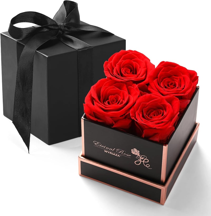 Ewige Rose in Rosenbox – Geschenk für Frauen zu jedem Anlass