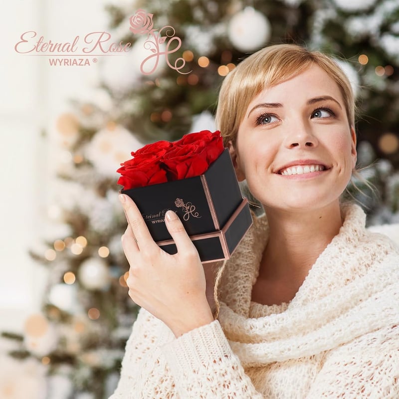 Ewige Rose in Rosenbox – Geschenk für Frauen zu jedem Anlass