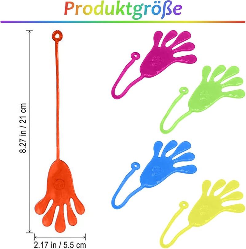 Buntes Klatschhand-Spielzeug Set für Kindergeburtstage - 30 Stück