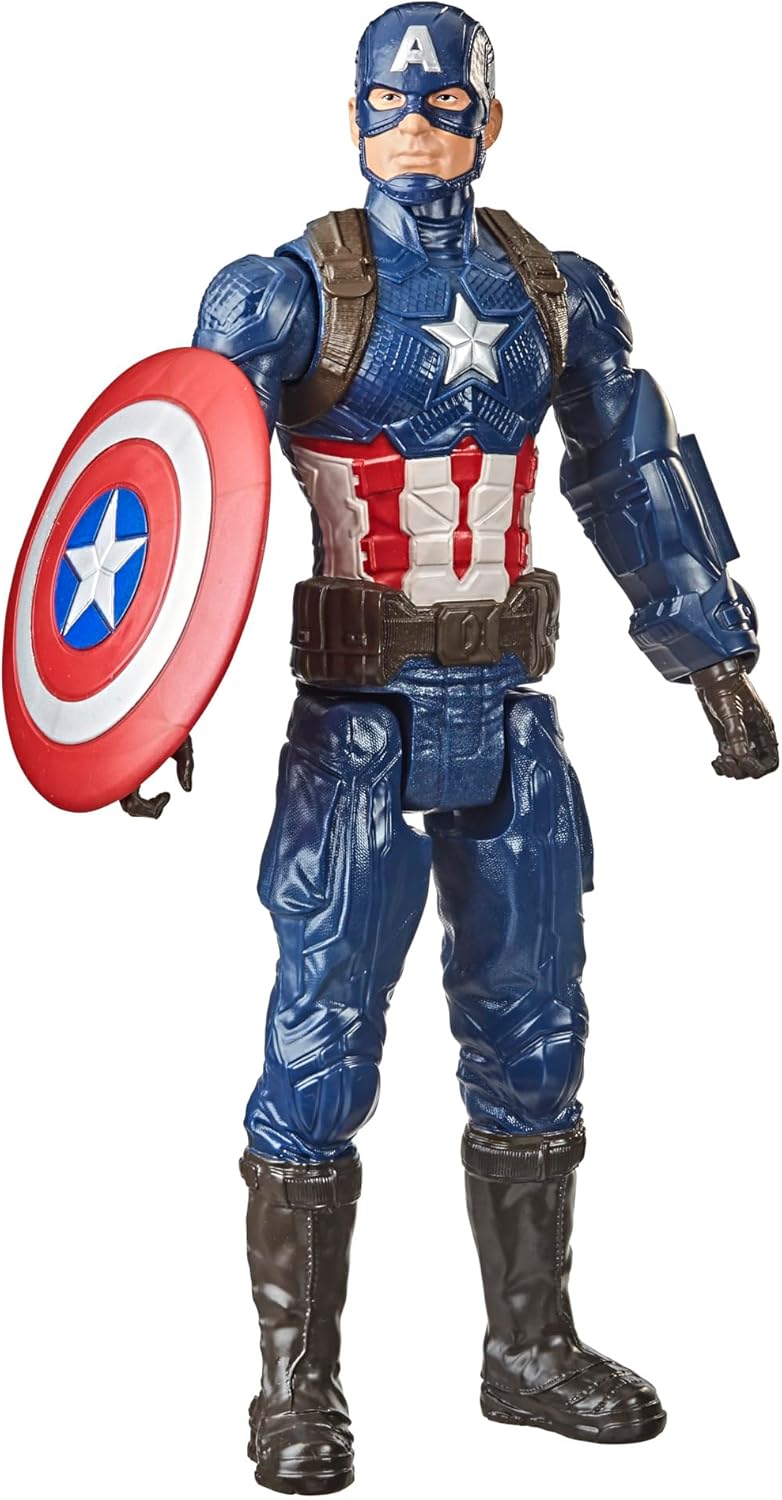 Marvel Avengers Captain America Action-Figur, 30 cm, Spielzeug für Kinder ab 4 Jahren