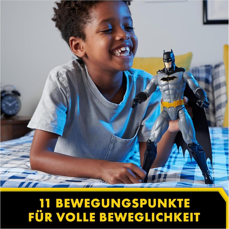 Batman 30 cm Actionfigur, voll beweglich, für Kinder ab 4 Jahren