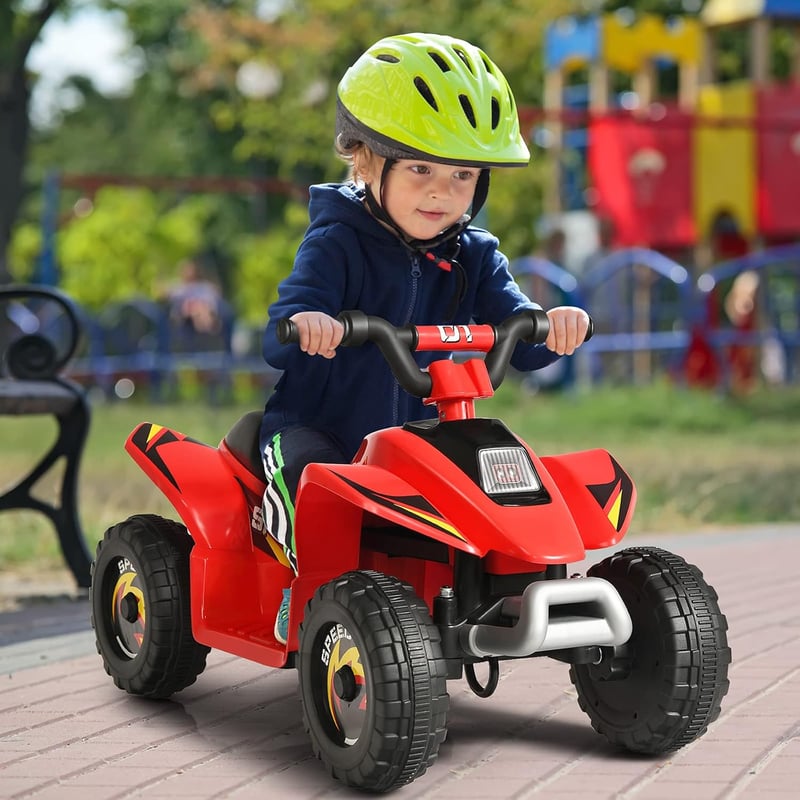 Elektro Kinderquad 6V für Kinder ab 3 Jahren - Rot