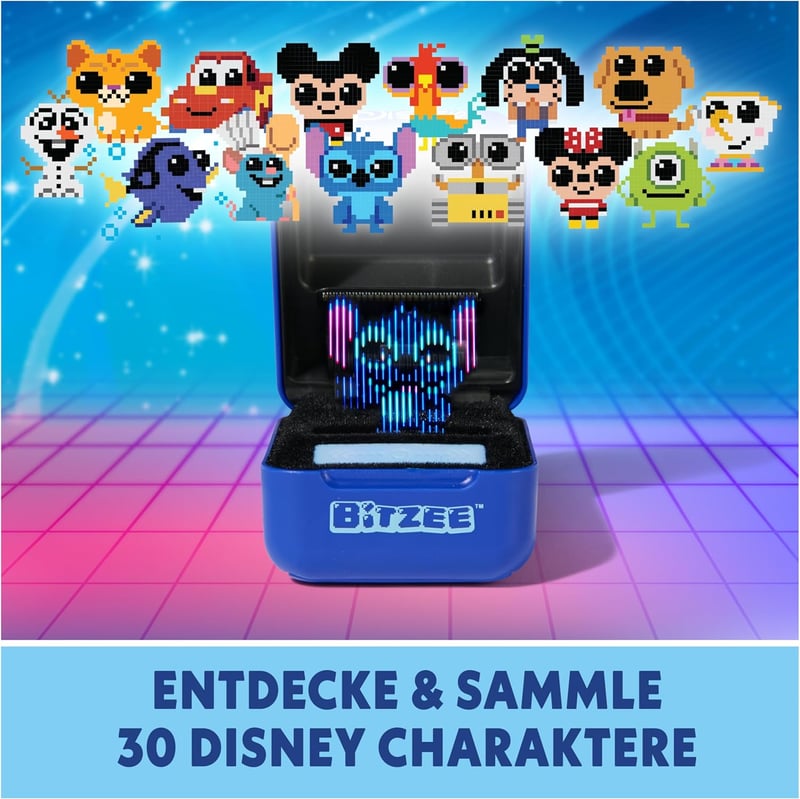 Bitzee Disney - Interaktives Spielzeug mit 30 digitalen Figuren, ab 5 Jahren