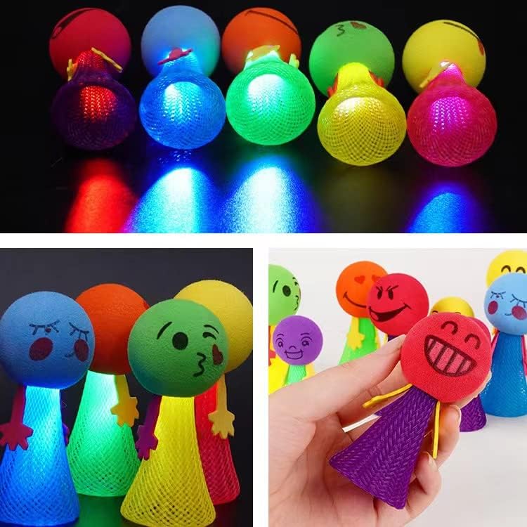 LED Feder Leucht-Spielzeug für Kindergeburtstag und Weihnachten, 3-12 Jahre