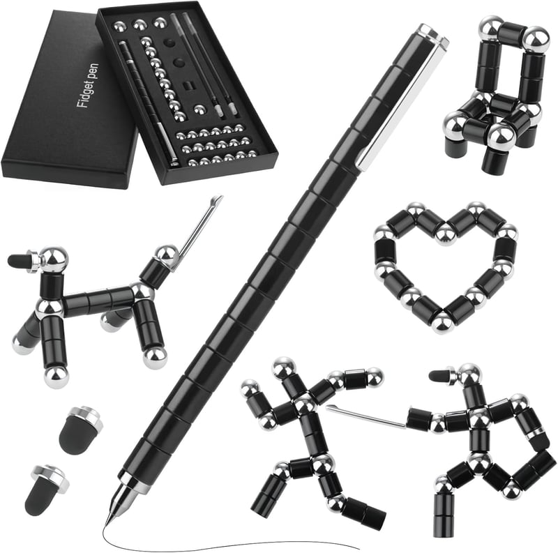Magnetischer Fidget Pen – Lustiger Kugelschreiber für Männer und Frauen