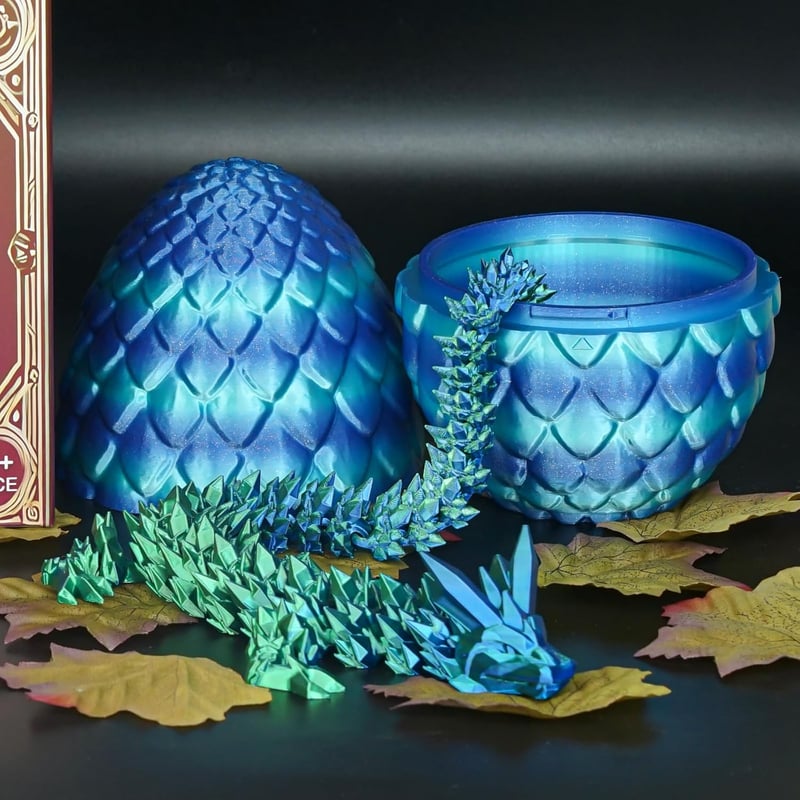 3D-gedrucktes Drachenei-Fidgetspielzeug für Kinder und Erwachsene