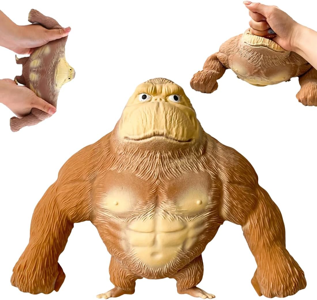 Gorilla Stressabbau-Spielzeug aus Latex für Entspannung und Unterhaltung
