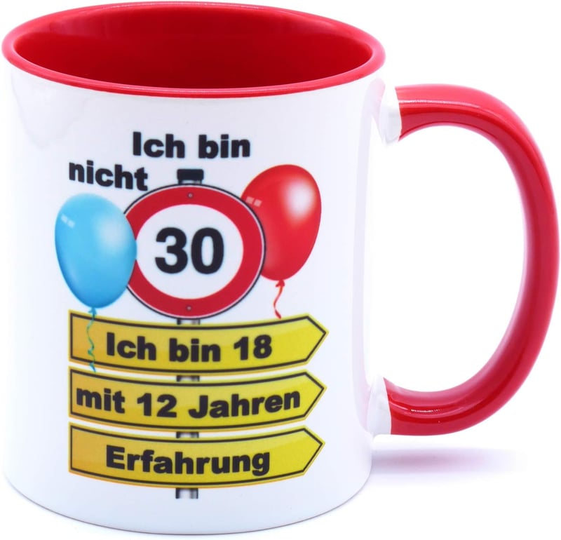 Geburtstagskaffeetasse 