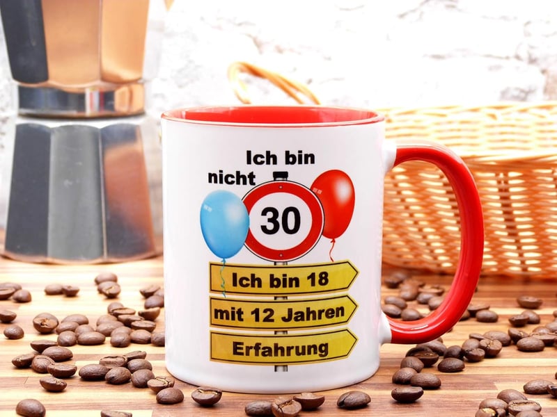 Geburtstagskaffeetasse 
