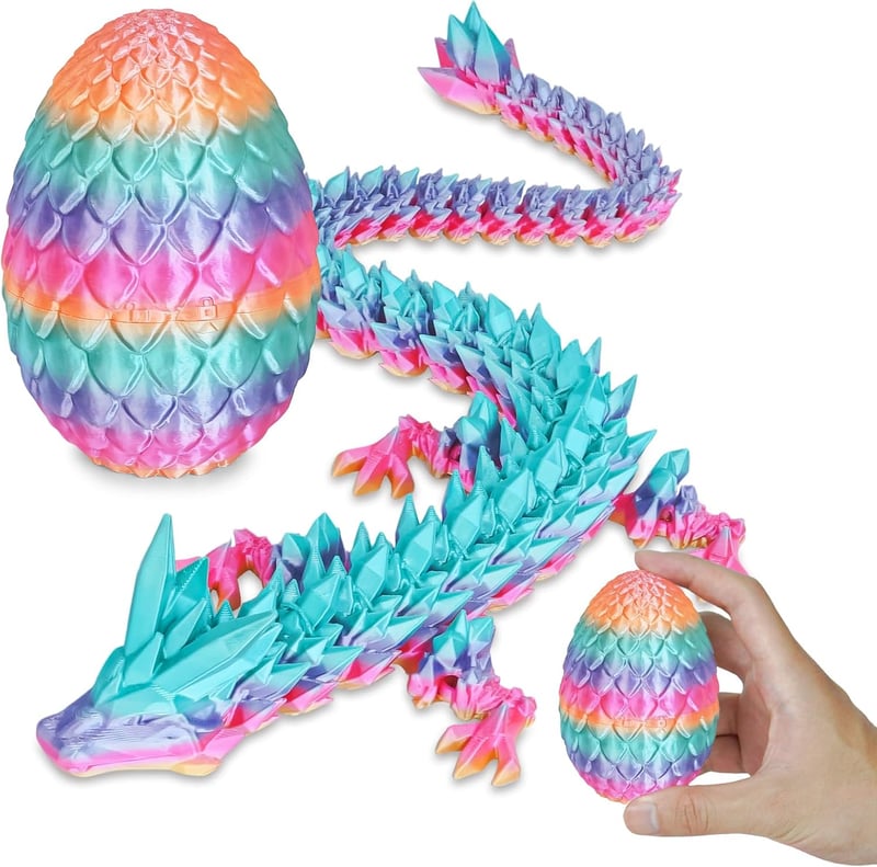 3D-gedrucktes Überraschungs-Drachenei Fidget-Spielzeug für Kinder