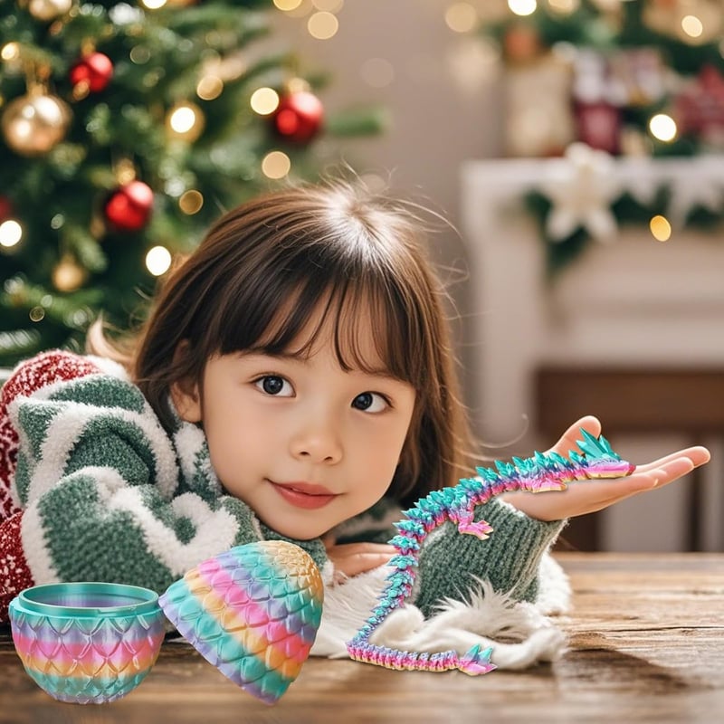 3D-gedrucktes Überraschungs-Drachenei Fidget-Spielzeug für Kinder