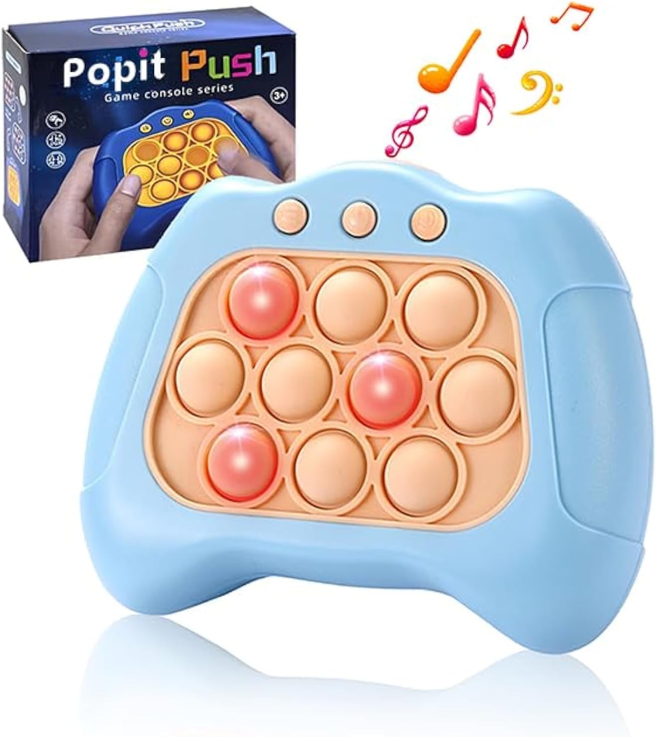 Sensorisches Zappelspielzeug für Autismus – Push Blasen Spielkonsole