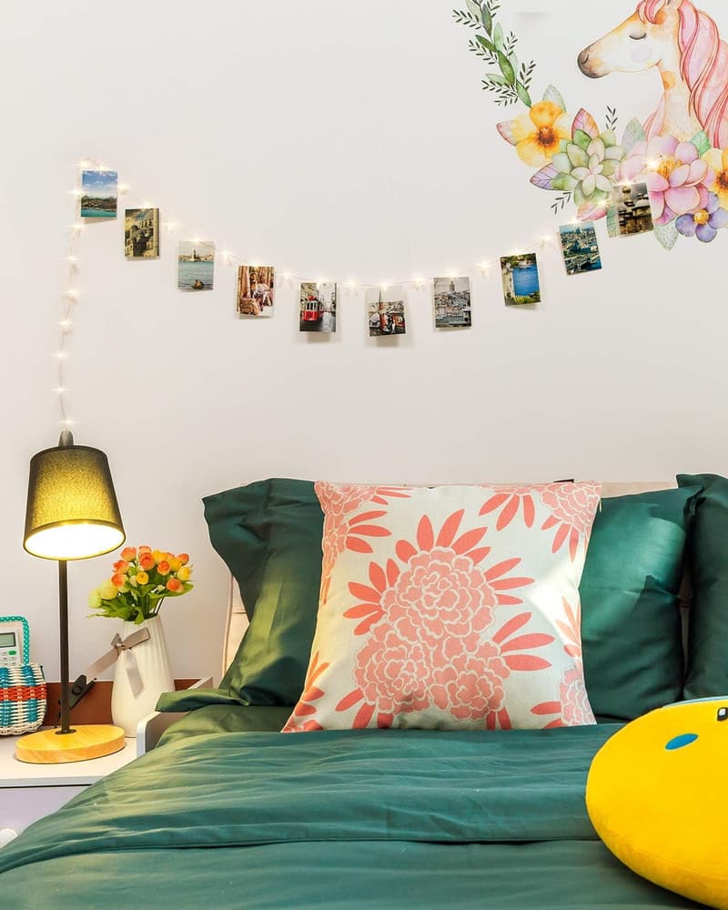 Lichterkette mit Fotoclips 5M - 50LED für Wohnzimmer und Feste