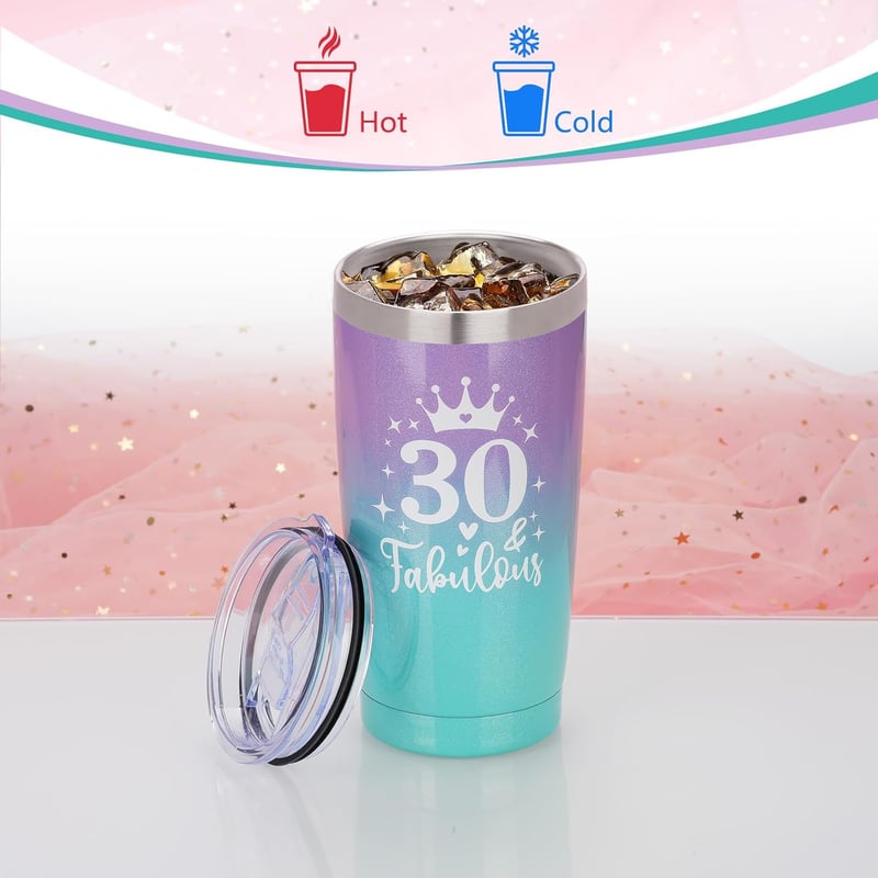30. Geburtstagsgeschenk-Set für Frauen – personalisierte Wellness-Pflege