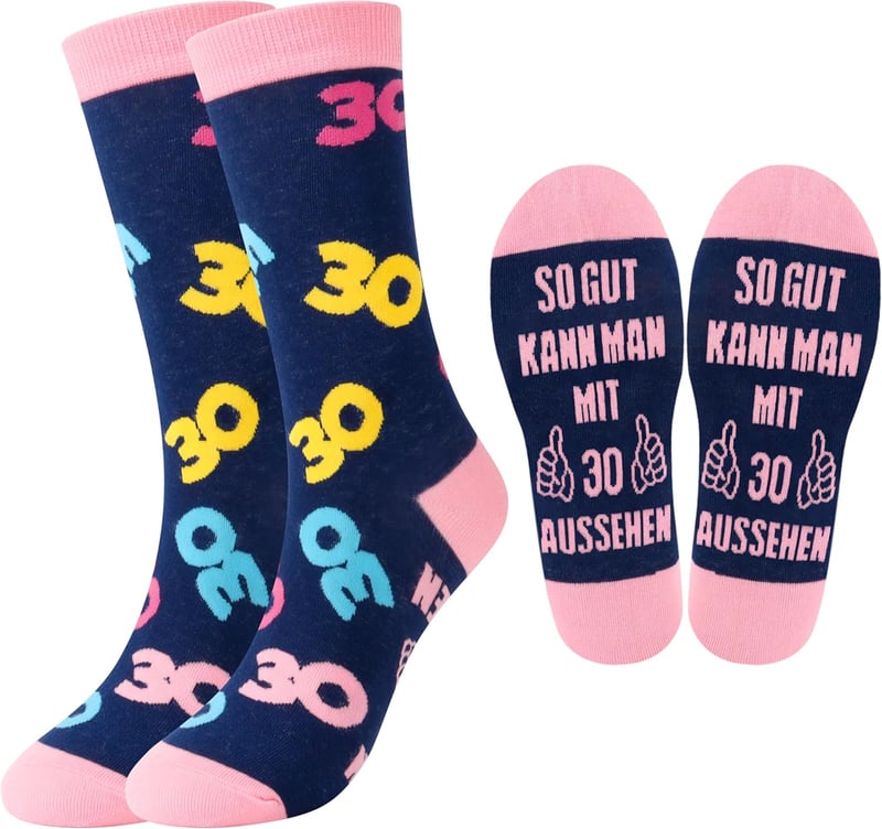 Socken für Frauen | Geschenke zum 18. und 50. Geburtstag
