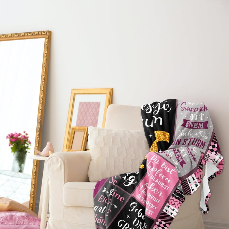 30. Geburtstag Geschenkdecke 150x130 CM für Frauen