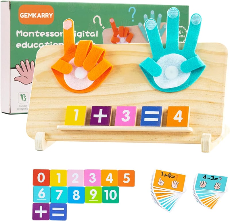 Montessori Holzspielzeug für Kinder ab 3 Jahre - Lernspielzeuge für Jungen Mädchen