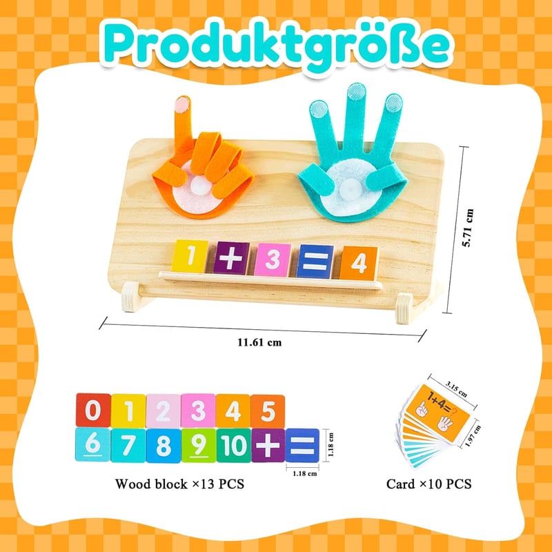 Montessori Holzspielzeug für Kinder ab 3 Jahre - Lernspielzeuge für Jungen Mädchen
