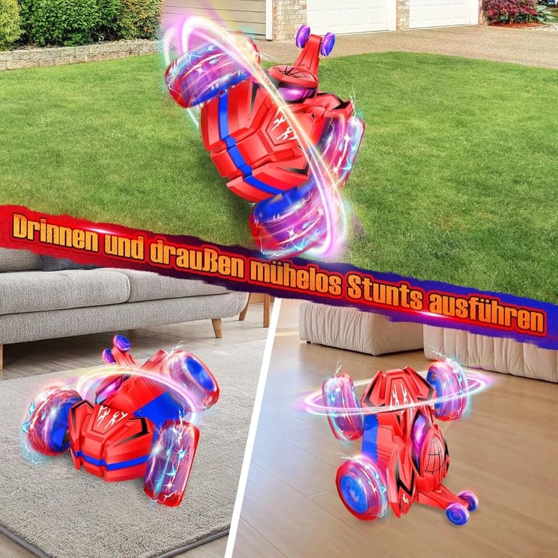 Ferngesteuertes Spider Auto für Kinder ab 3 Jahren, 2,4GHz, wiederaufladbar