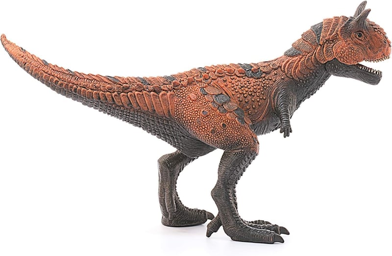 Detailgetreuer Carnotaurus Dinosaurier von Schleich für Kinder ab 3 Jahren – 21 x 8 x 13 cm