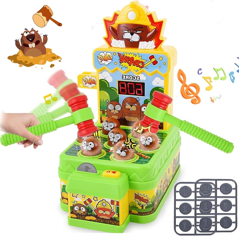 Interaktives Musik-Klopfspiel mit 2 Hämmern für Kinder ab 3 Έτη